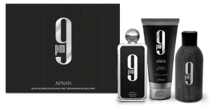 Afnan 9PM - EDP 100 ml + sprchový gel 150 ml + deodorant 150 ml